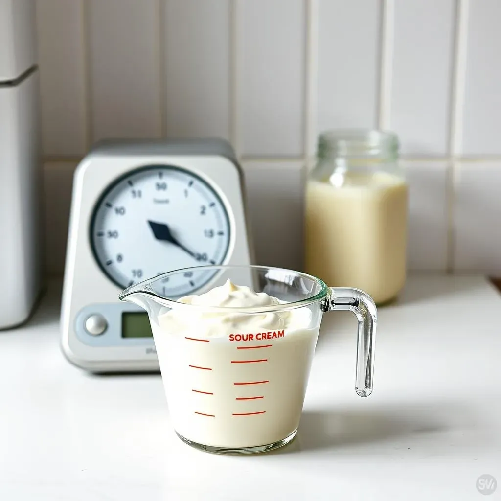 8 Ounces of Sour Cream in Cups: The Ultimate Guide