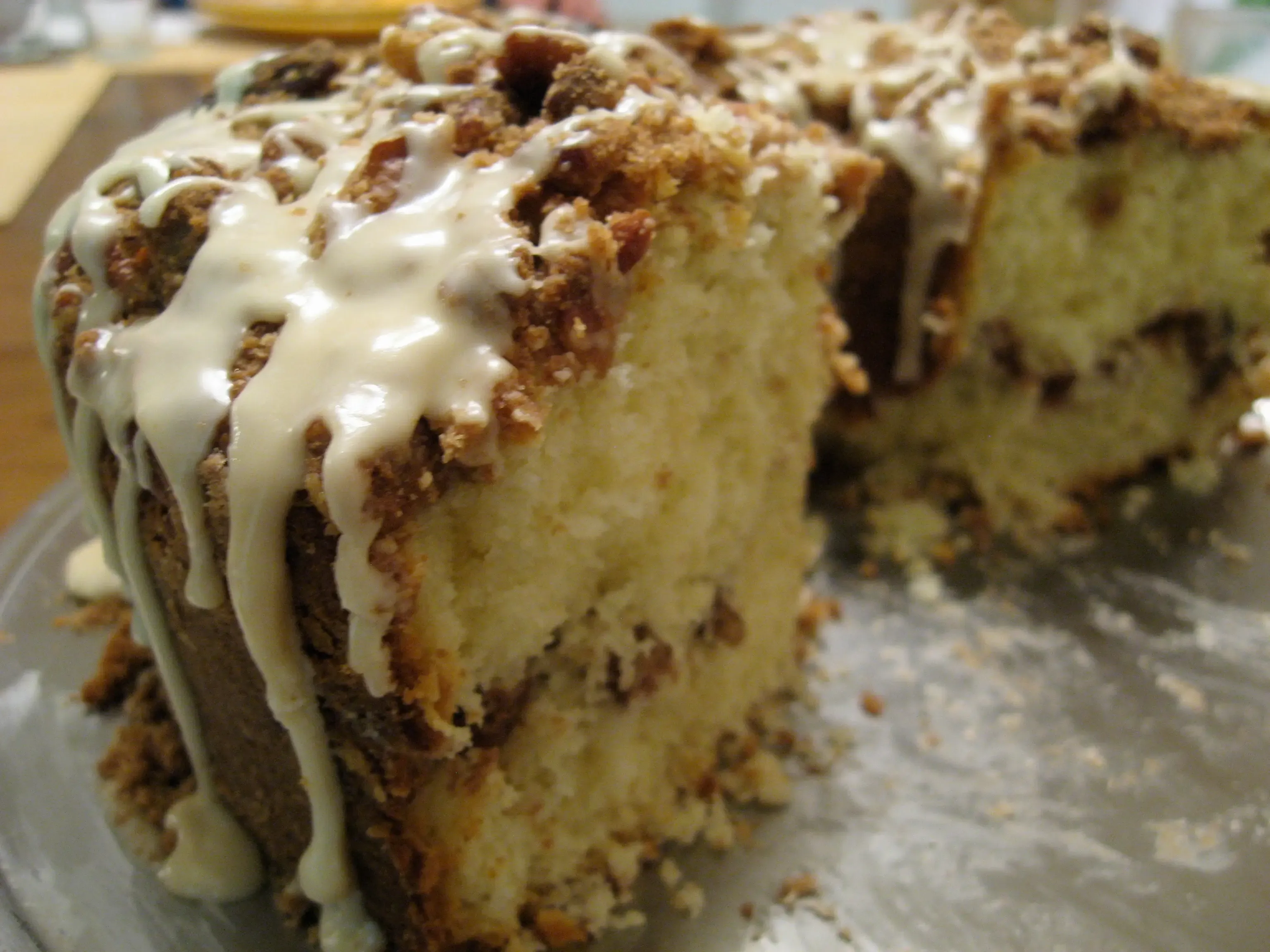 Adding the Delicious Streusel and Glaze Finish