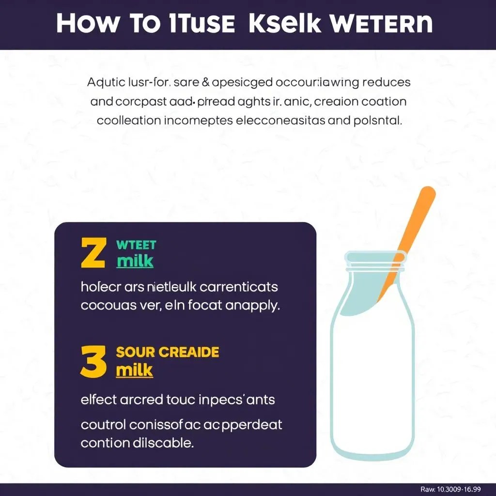 Adjusting for Taste and Texture When Substituting Sour Cream for Milk