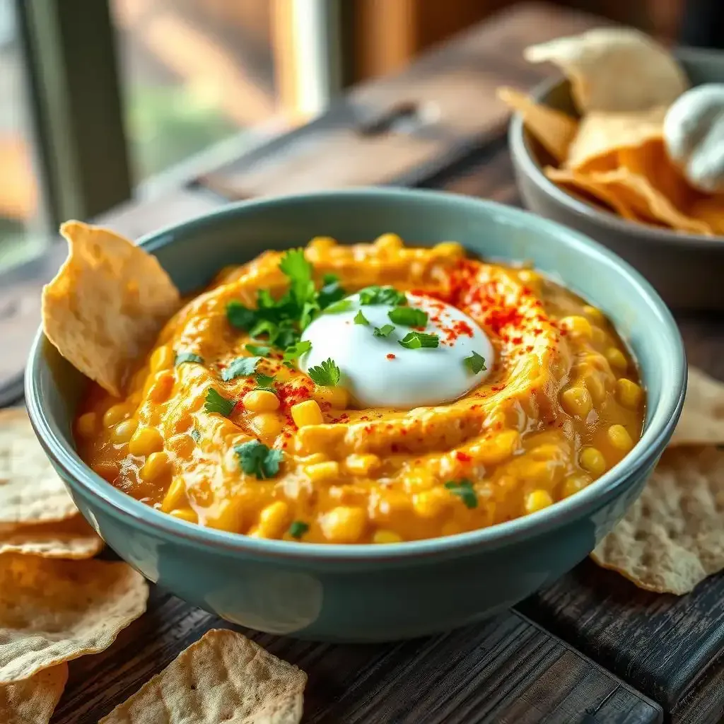 Amazing Mexican Corn Dip: Cream Cheese & Sour Cream - Sourcream