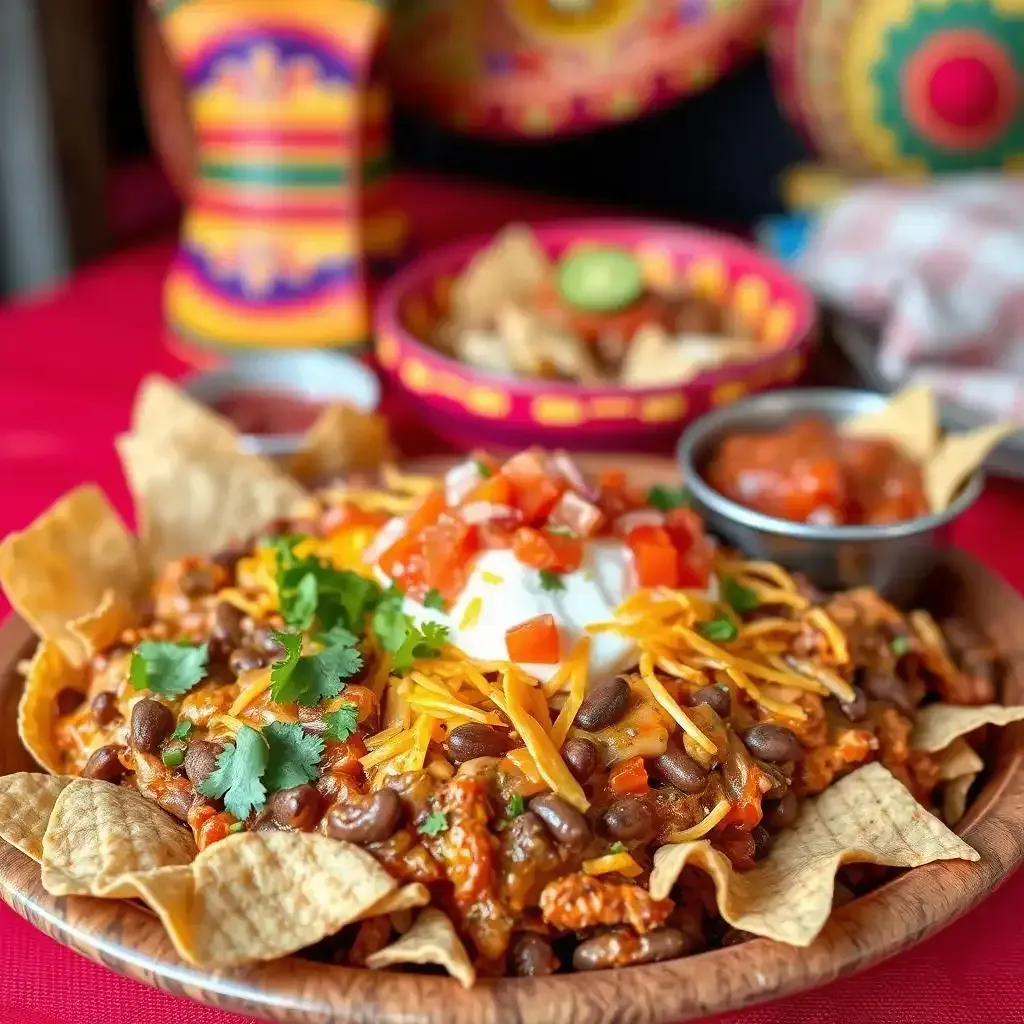 Amazing Mexican Dip: Refried Beans & Sour Cream - Sourcream