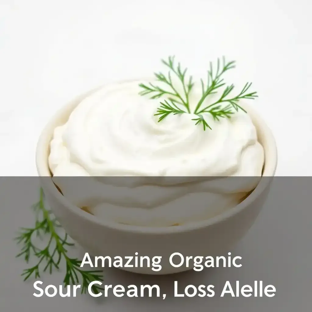 Amazing Organic Sour Cream Los Angeles