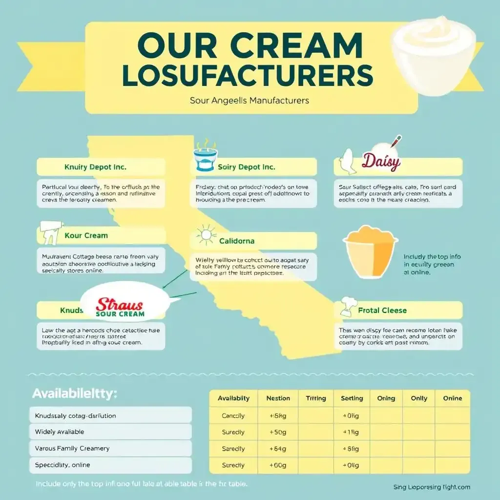 Amazing Sour Cream Manufacturers Los Angeles