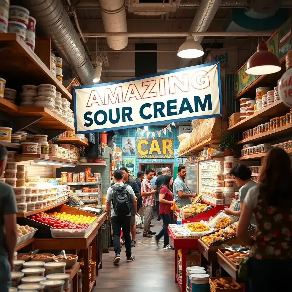 Amazing Sour Cream Market San Jose