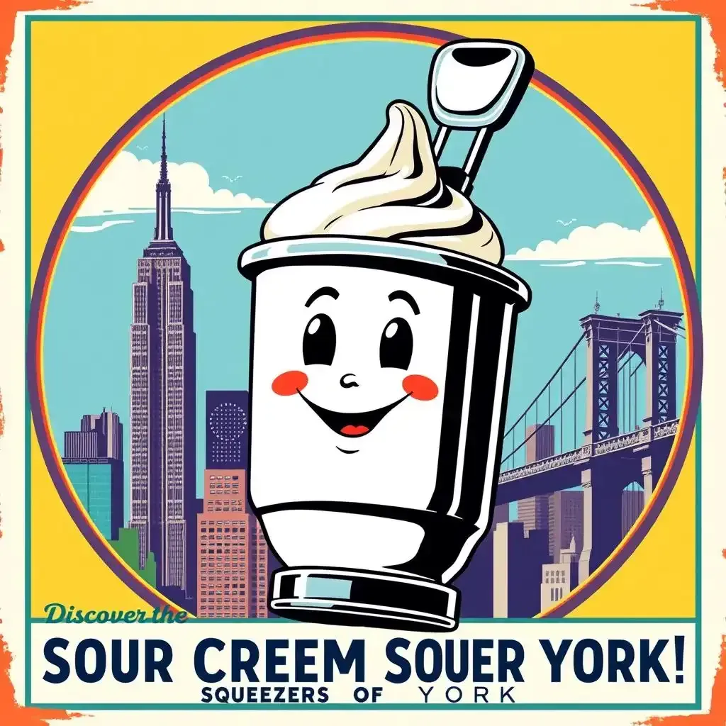 Amazing Sour Cream Squeezers New York