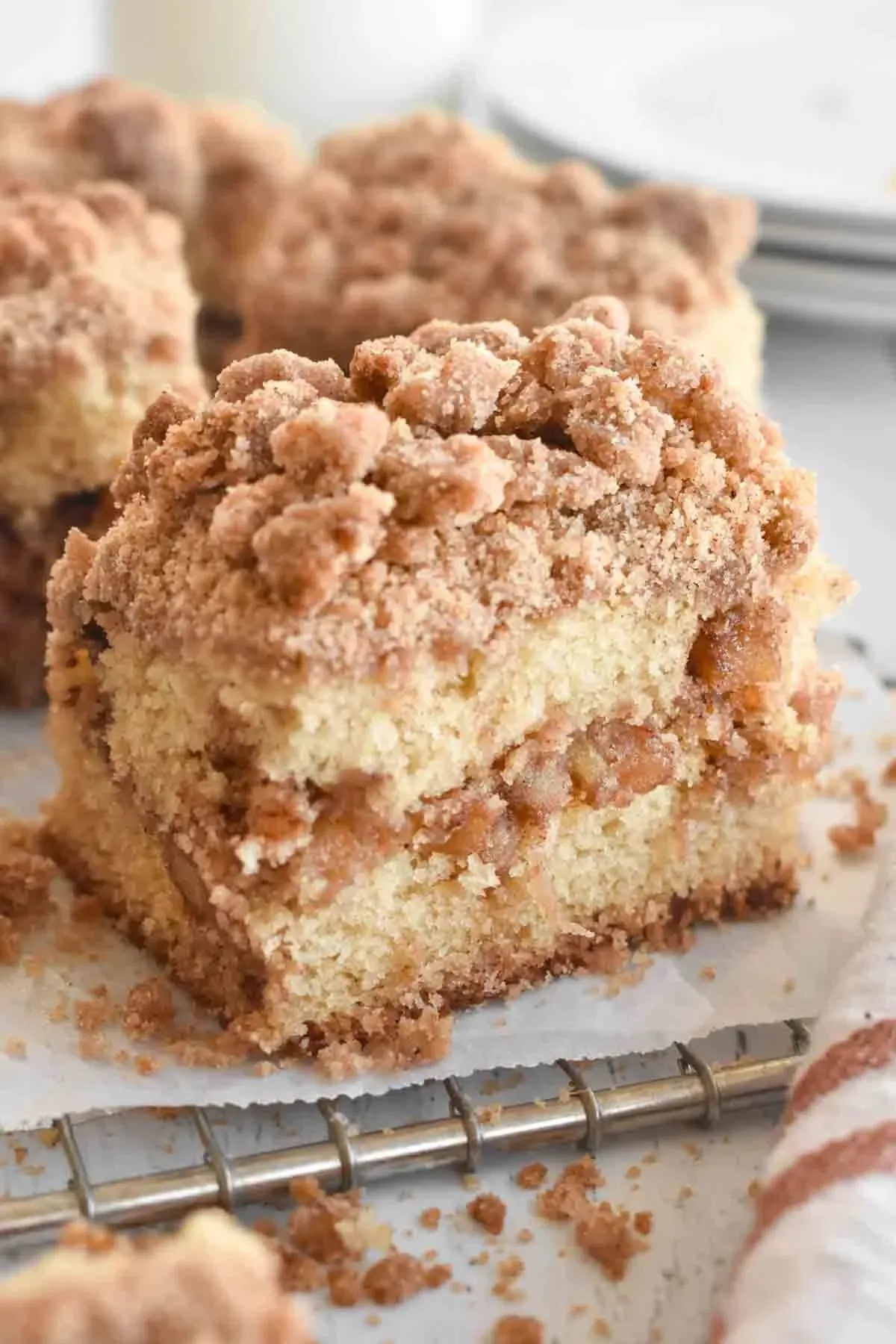 Absolute Best Apple Coffee Cake No Sour Cream