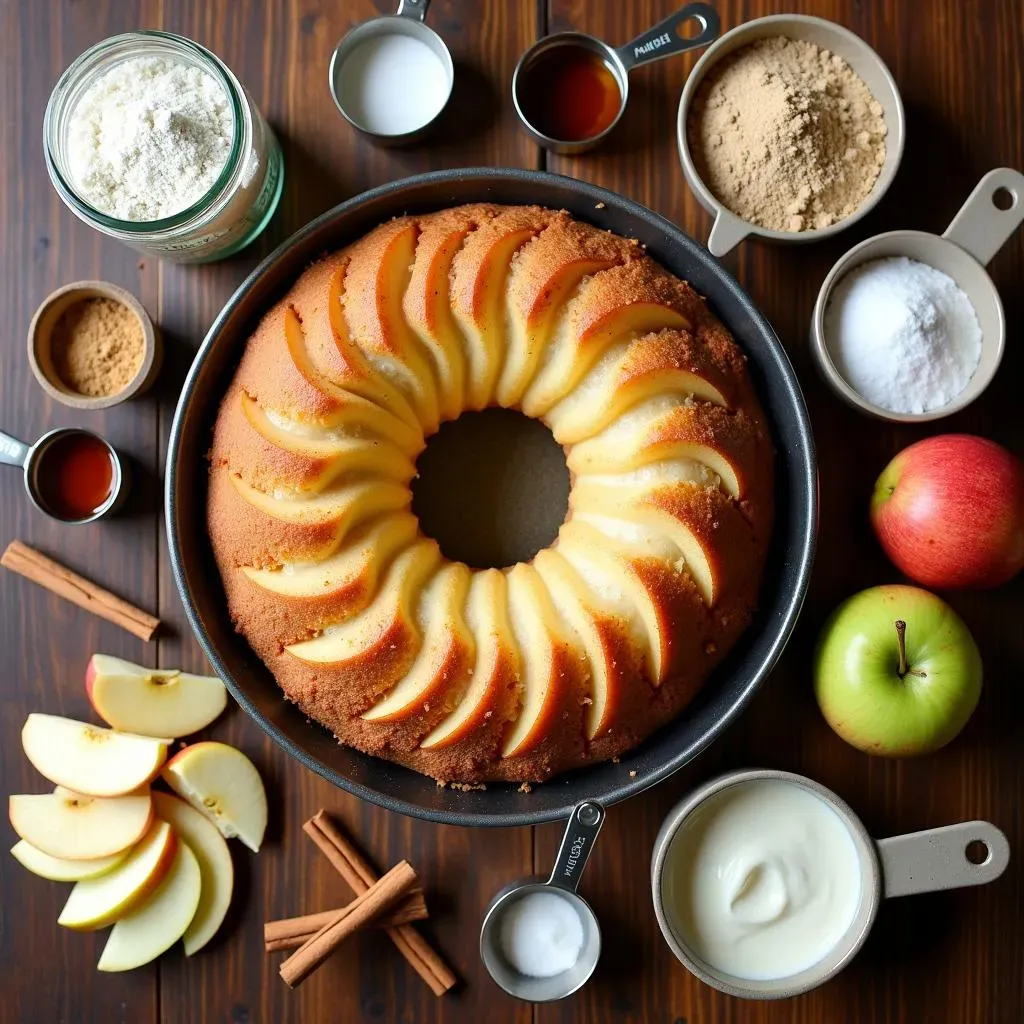 Apple Sour Cream Coffee Cake Recipe: Ingredients You'll Need