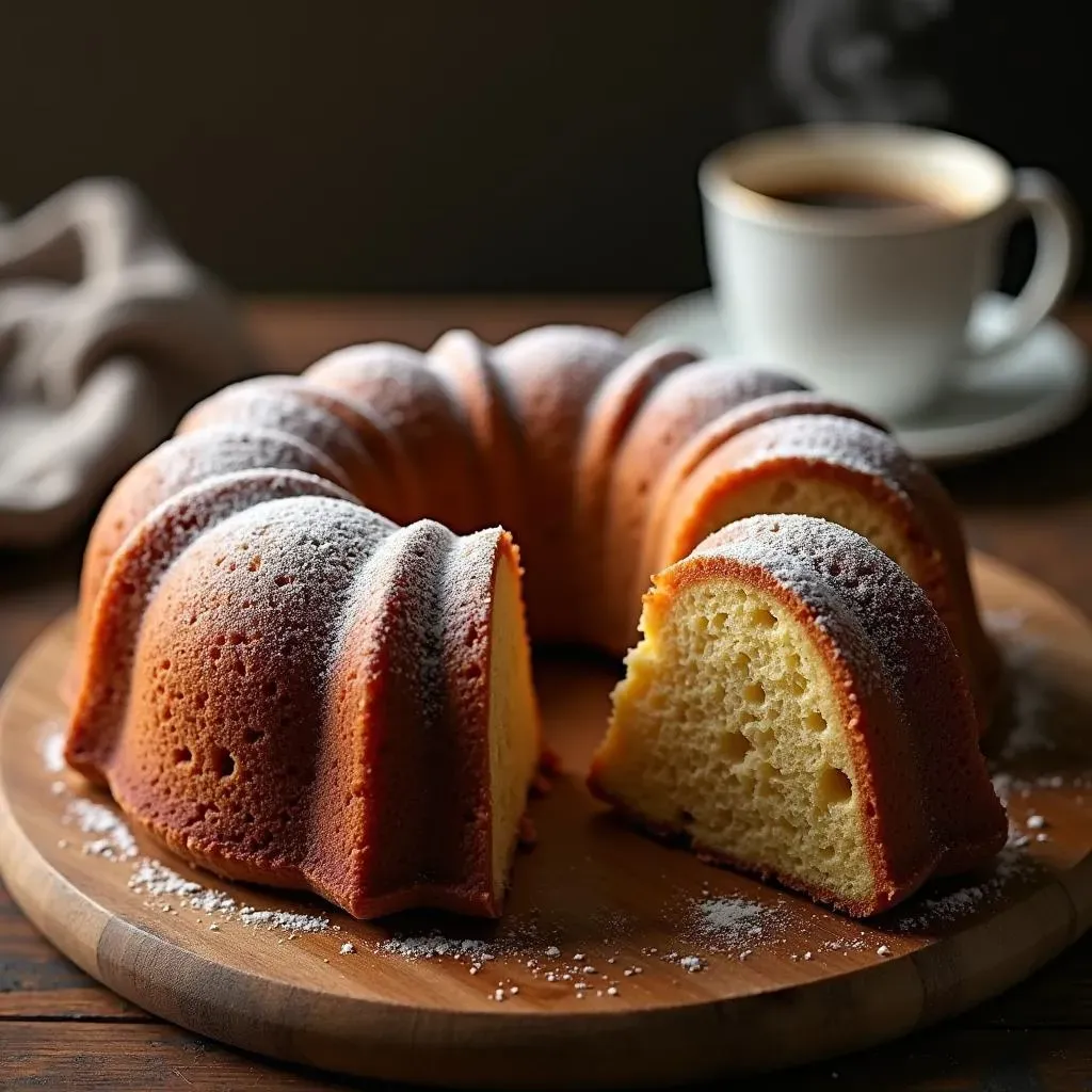 Baking a Coffee Bundt Cake Without Sour Cream