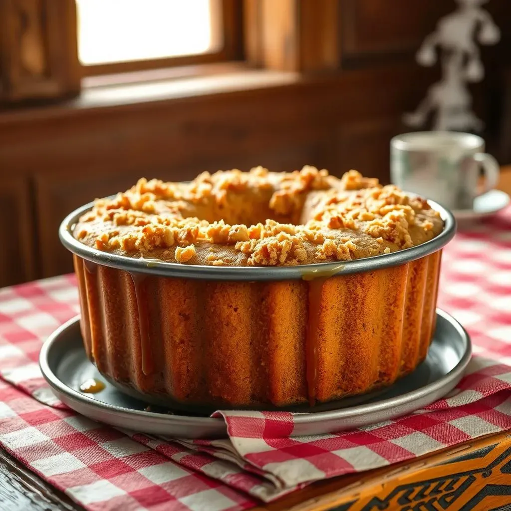 Baking a Perfect Classic Sour Cream Coffee Cake