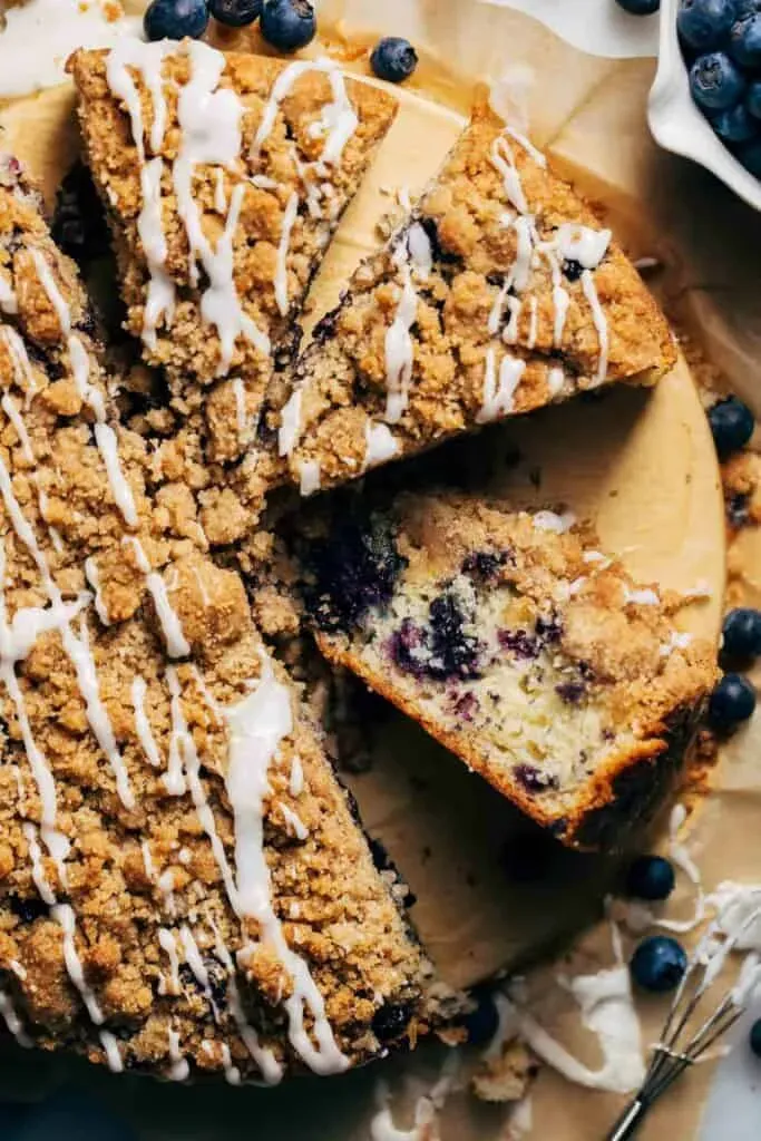 Baking Bliss: Using Your Springform Pan for Blueberry Sour Cream Coffee Cake