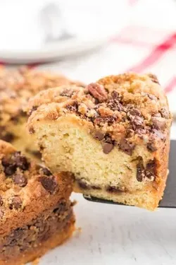 Baking the Ultimate Jewish Sour Cream Coffee Cake Chocolate Chips