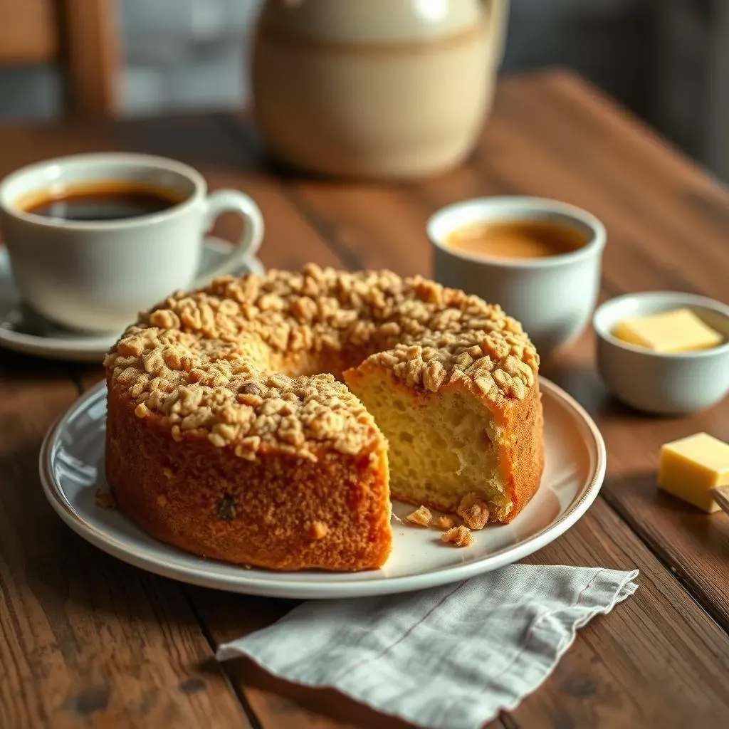 Baking the Ultimate Sour Cream Coffee Cake Recipe