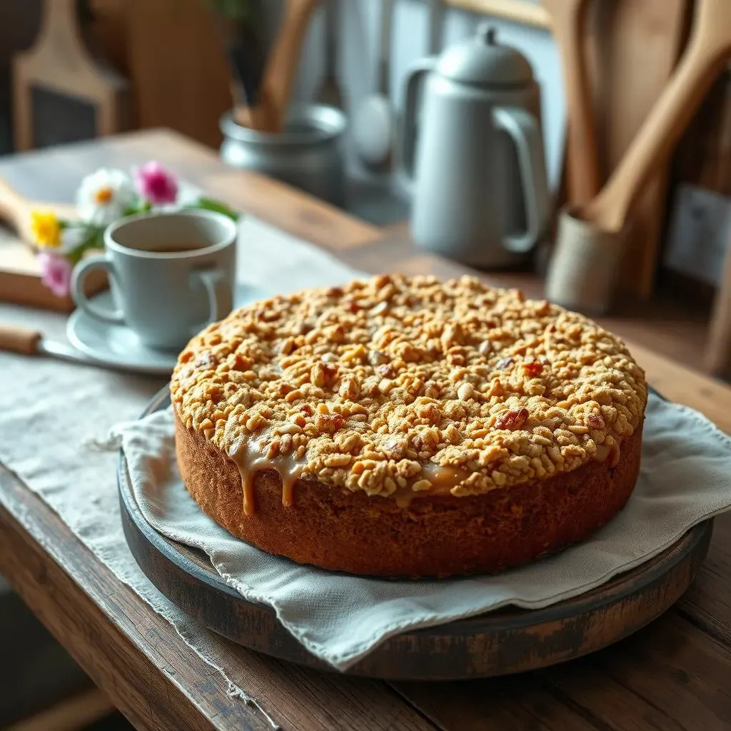 Baking Your 8x8 Sour Cream Coffee Cake