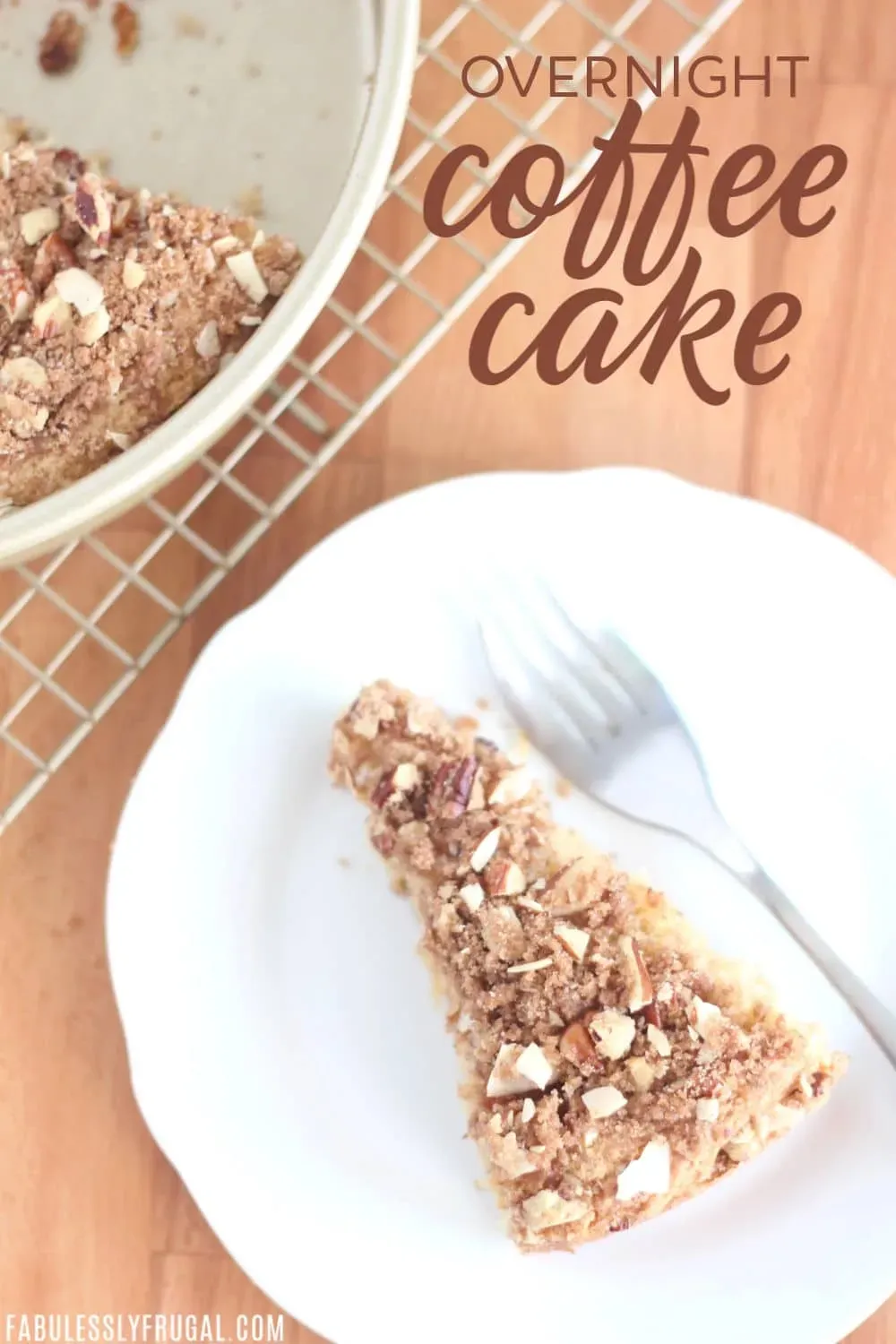 Baking Your Overnight Sour Cream Coffee Cake