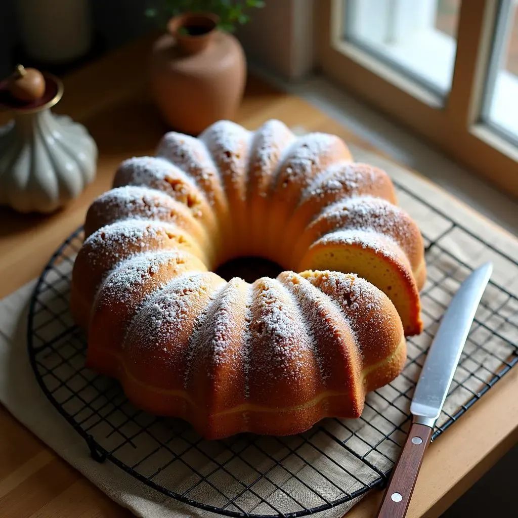 Baking Your Sour Cream and Cinnamon Coffee Cake