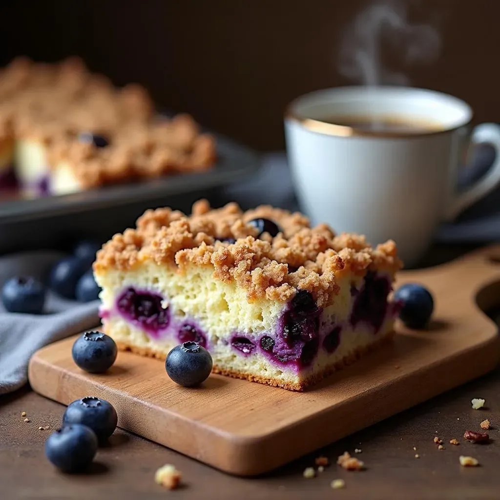 Ultimate Blueberry Sour Cream Coffee Cake with Streusel Topping