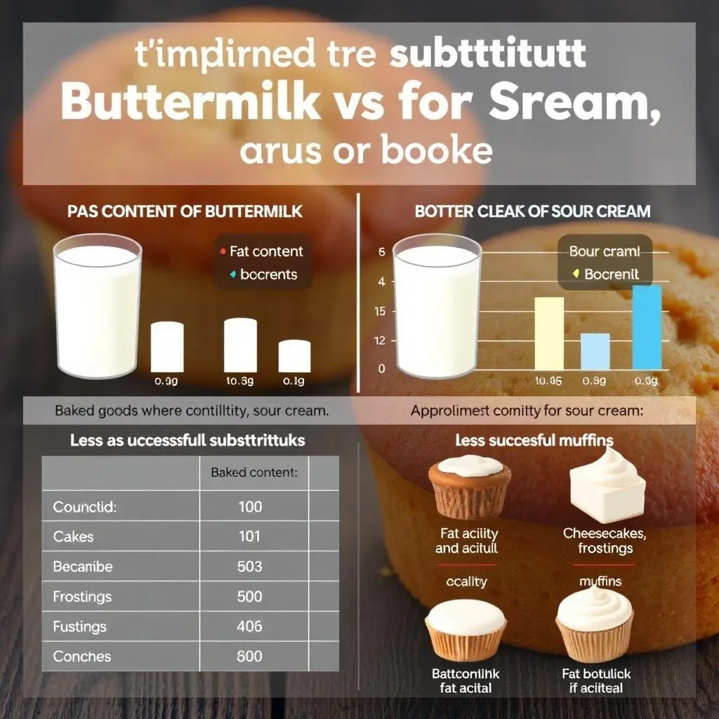 Can Buttermilk Substitute for Sour Cream in Baking?