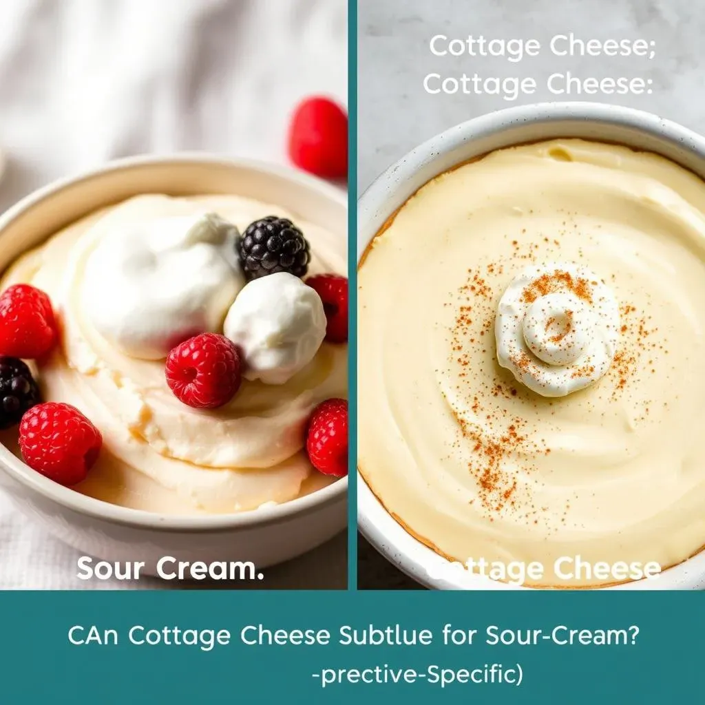 Can Cottage Cheese Substitute for Sour Cream?  A RecipeSpecific Approach