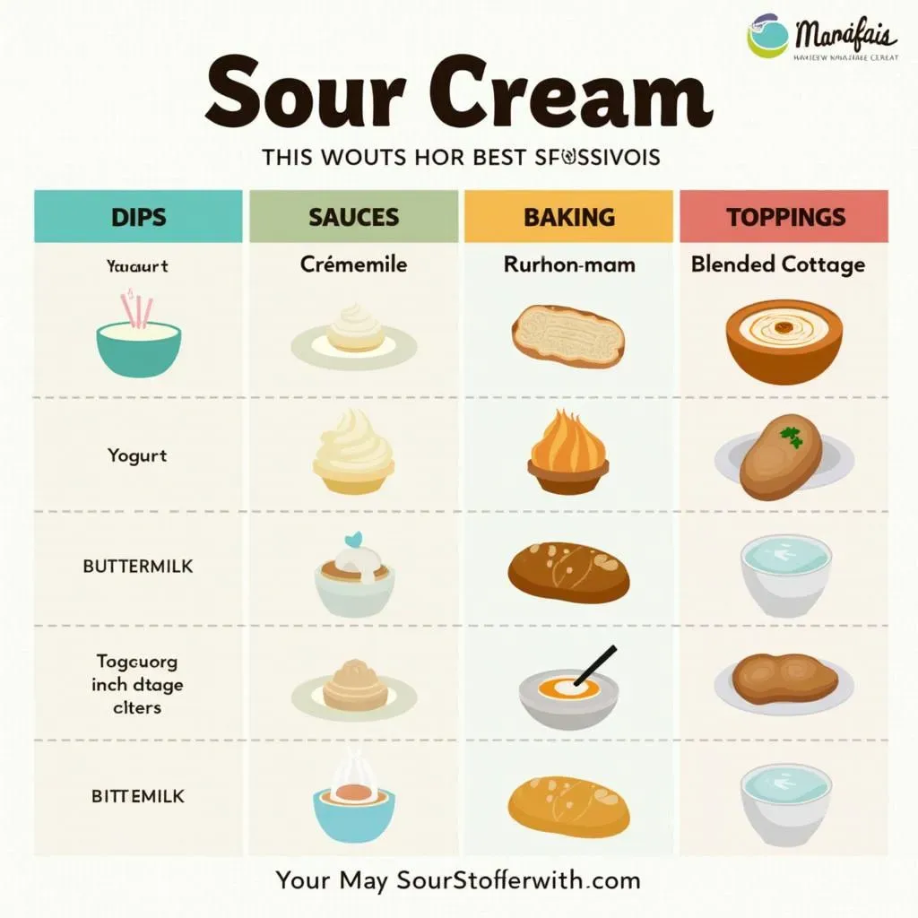 Choosing the Right Substitute: What to Substitute for Sour Cream Based on Your Recipe