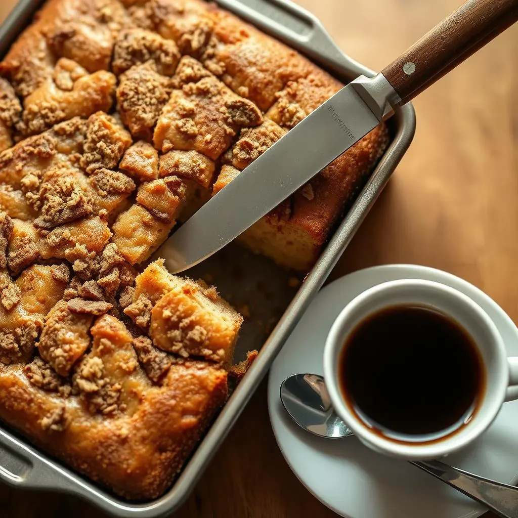 Coffee Cake with Cake Mix and Sour Cream: StepbyStep Instructions