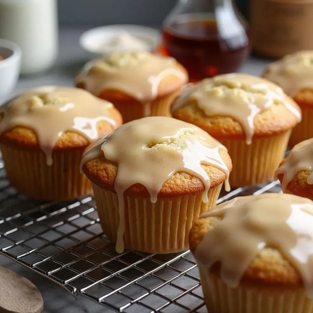 Cooling, Glazing, and Serving Your Delectable Coffee Cake Muffins