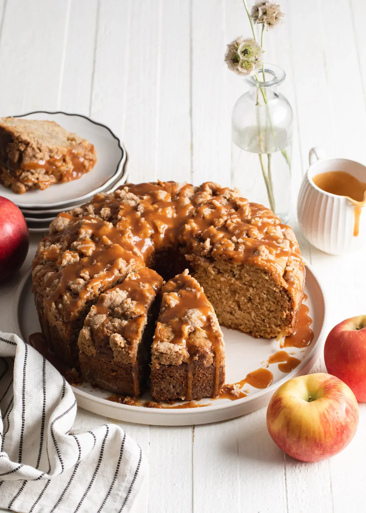 Crafting the Batter: Steps for a Moist Apple Sour Cream Coffee Cake Bundt