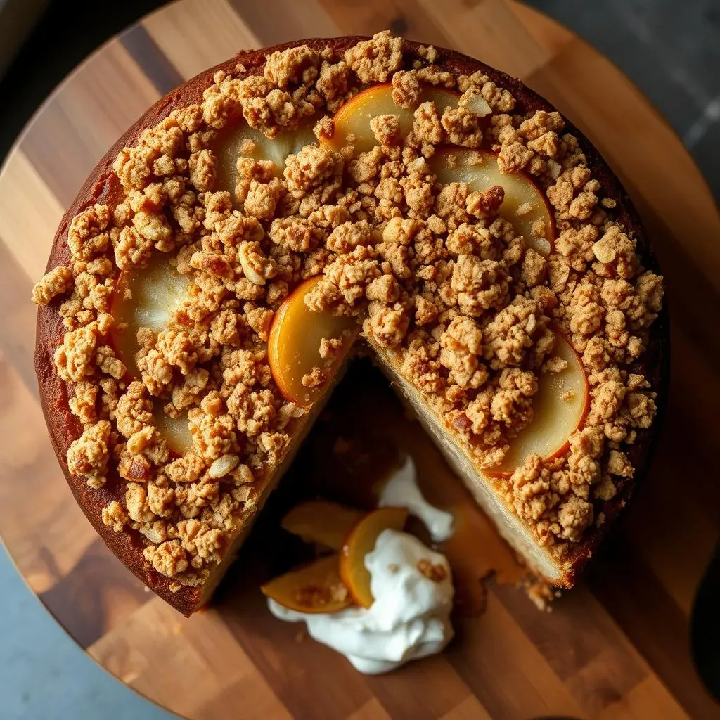 Crafting the Perfect Apple Streusel Coffee Cake with Sour Cream