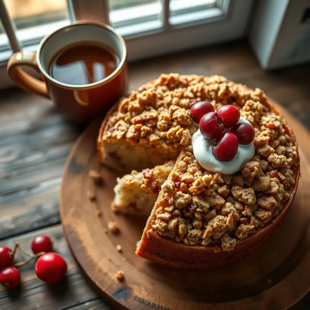 Ultimate Cranberry Coffee Cake with Sour Cream Recipe