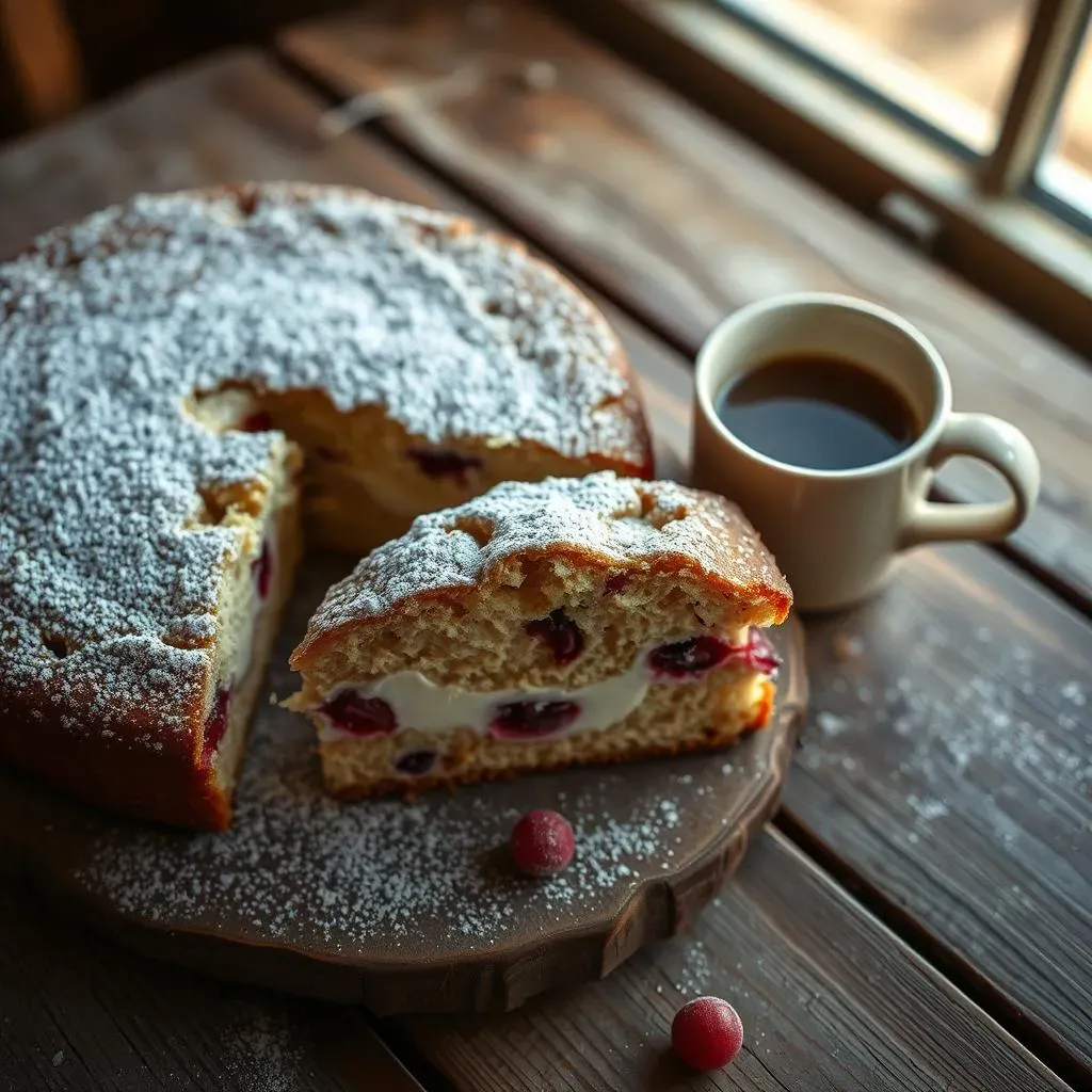 Ultimate Cranberry Sour Cream Coffee Cake Recipe