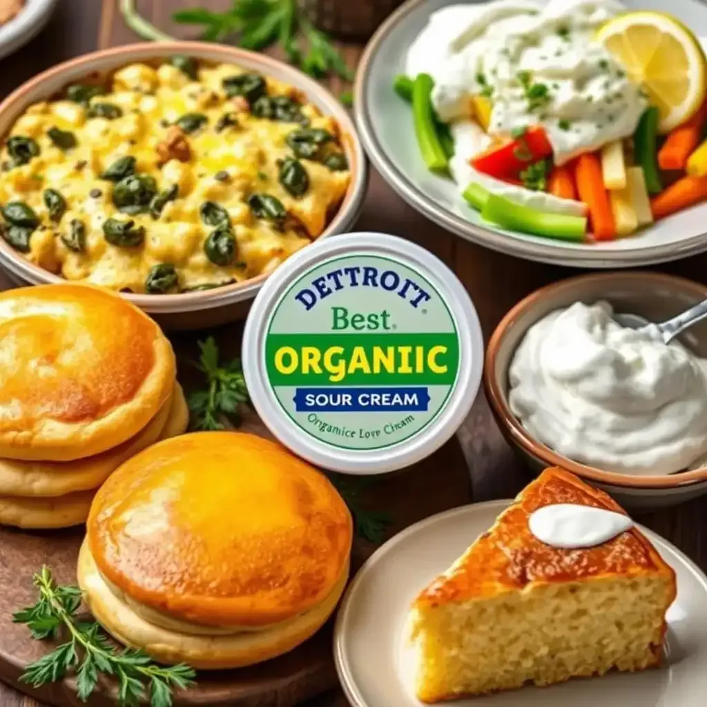 Delicious Recipes Using Detroits Best Organic Sour Cream