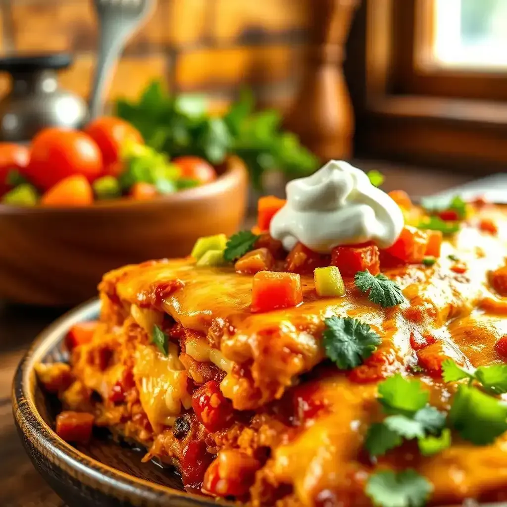 Delicious Variations On Mexican Casserole With Sour Cream