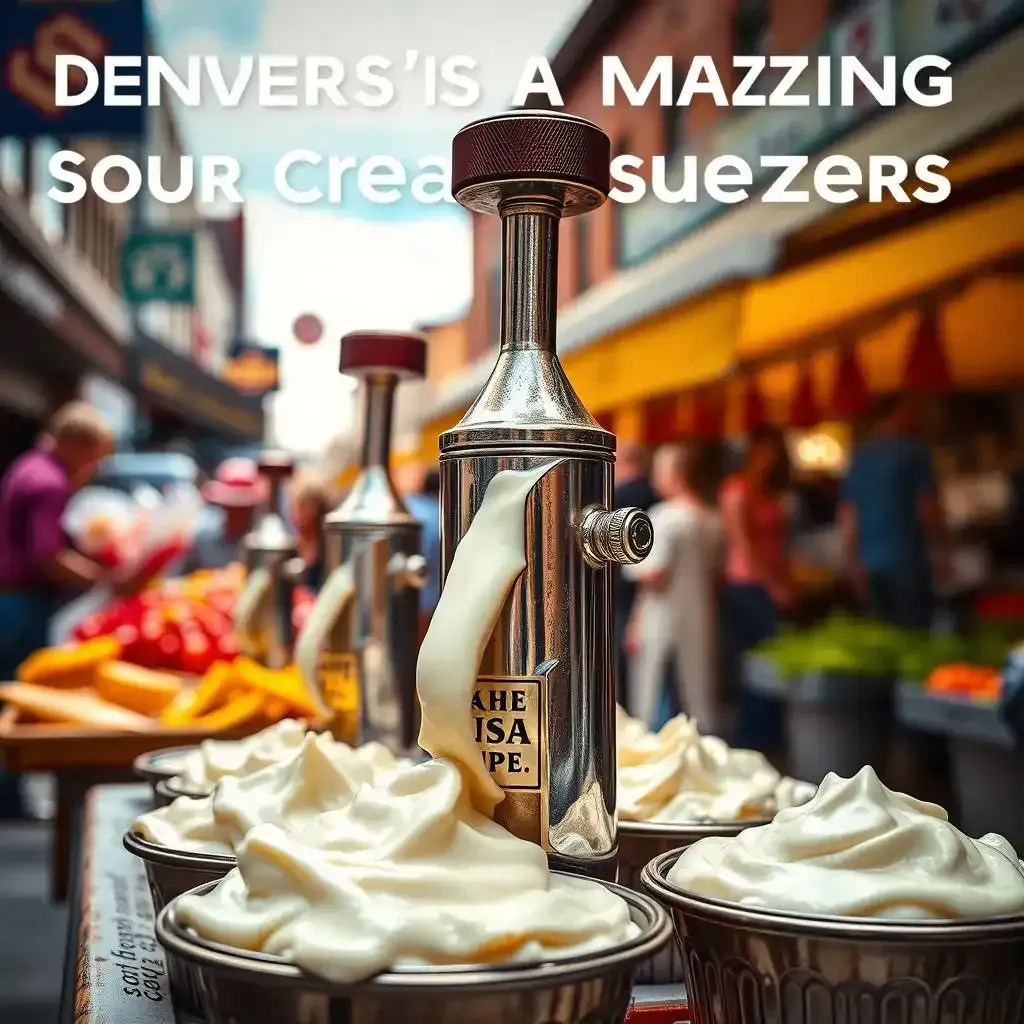 Denver's Amazing Sour Cream Squeezers - Sourcream