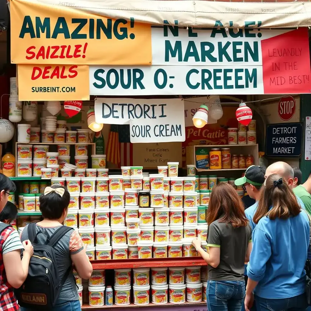 Detroit Sour Cream Market: Amazing Deals! - Sourcream