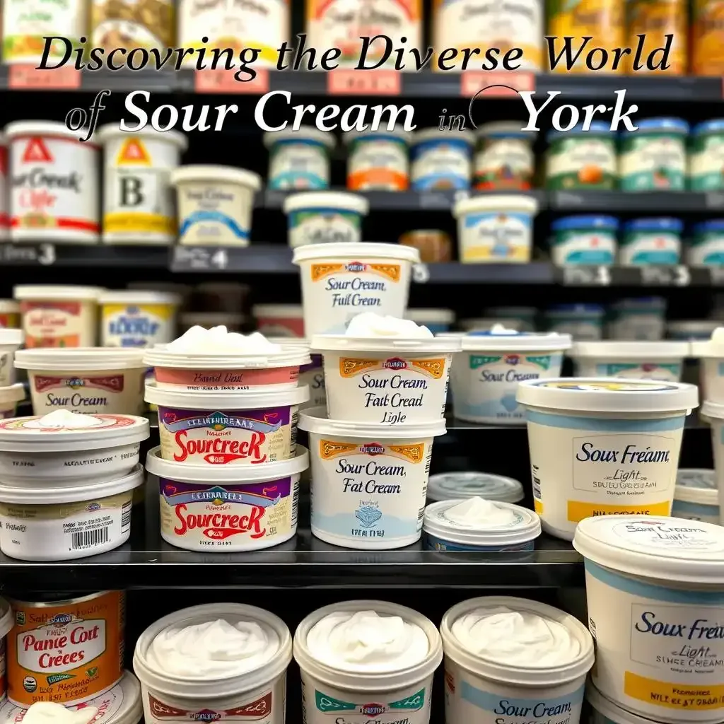 Discovering The Diverse World Of Sour Cream Types In New York