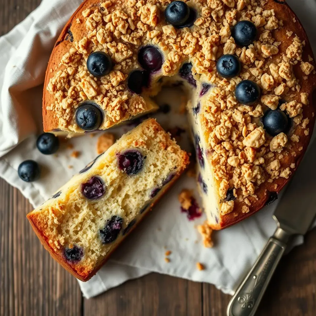 Easy Blueberry Sour Cream Coffee Cake: A Stunning Recipe