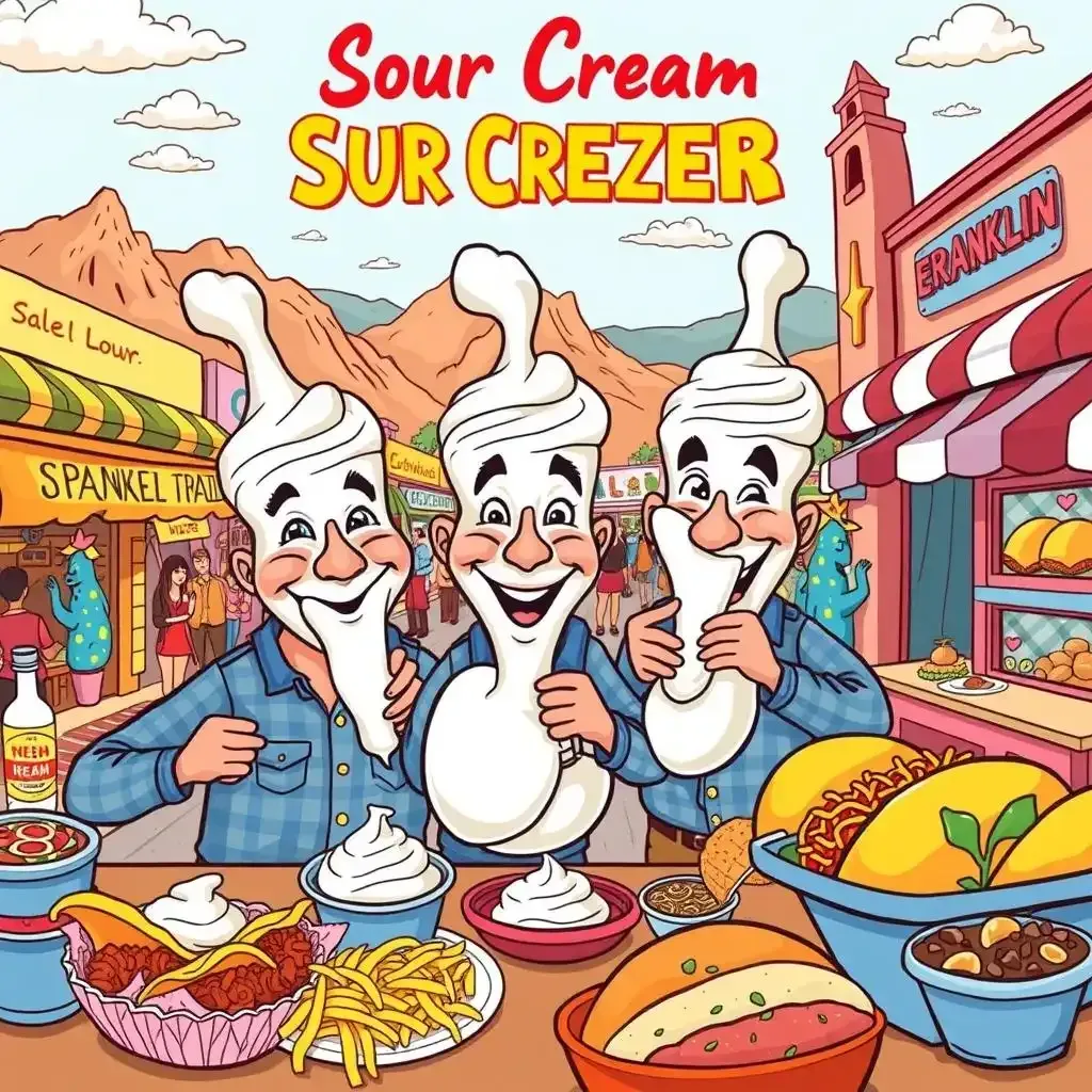 El Paso's Amazing Sour Cream Squeezers - Sourcream