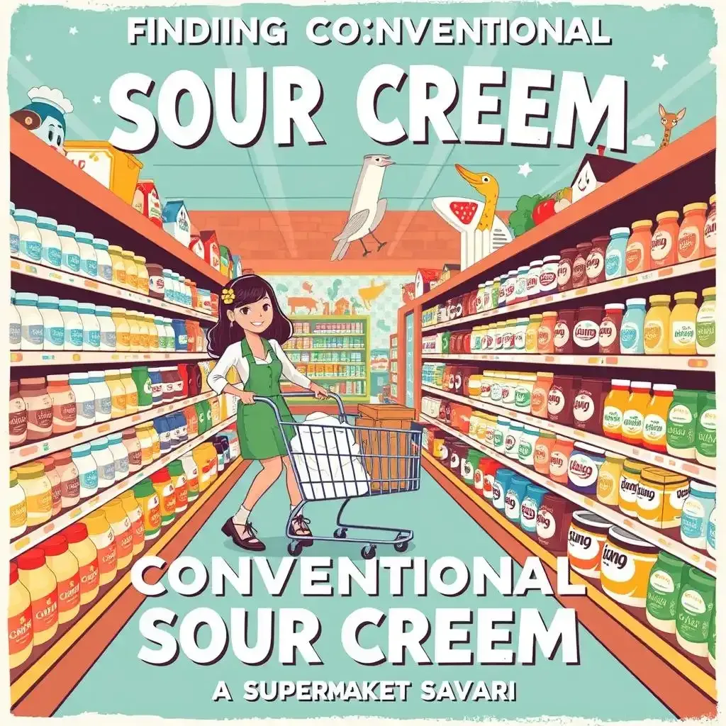 Finding Conventional Sour Cream In Dallas A Supermarket Safari