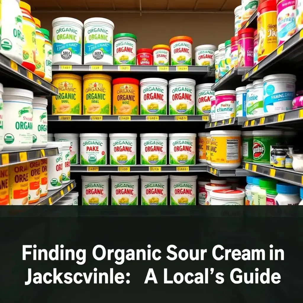 Finding Organic Sour Cream In Jacksonville A Locals Guide