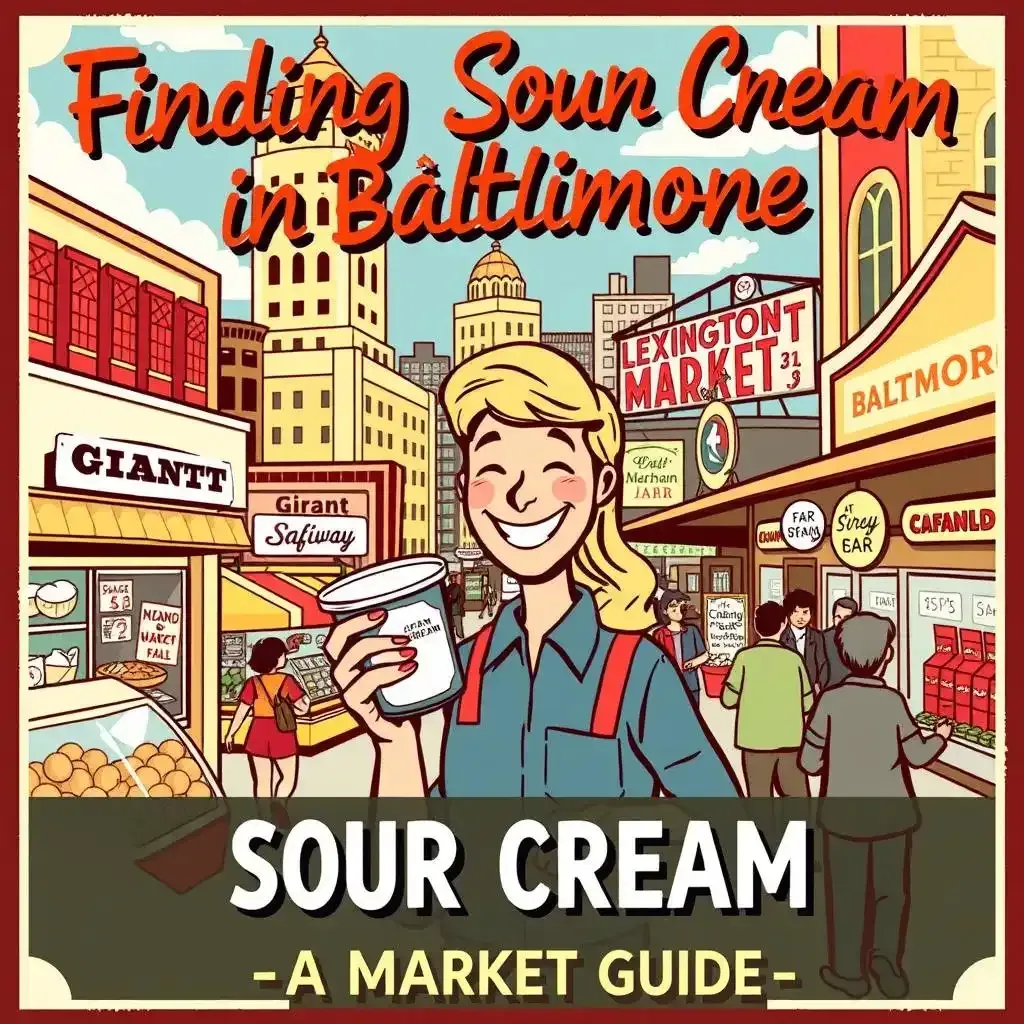 Finding Sour Cream In Baltimore A Market Guide