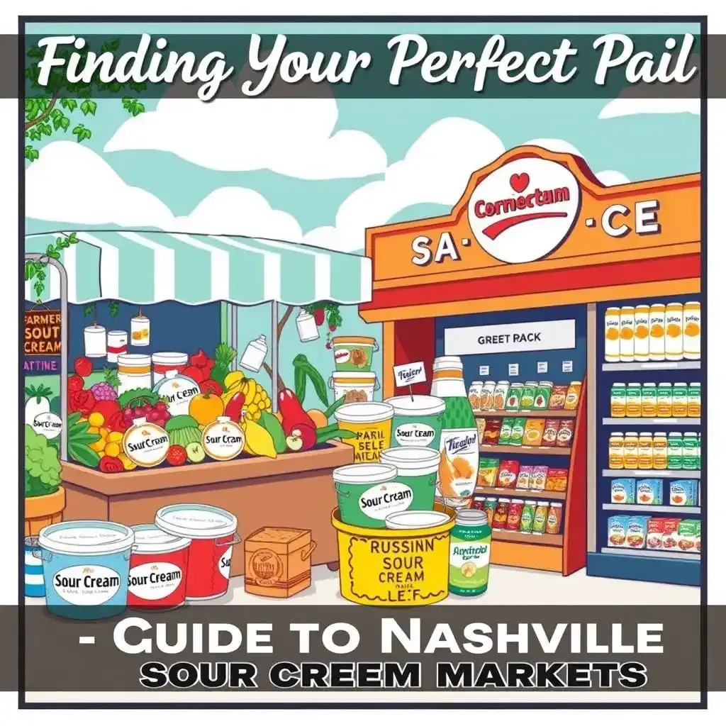 Finding Your Perfect Pail A Guide To Nashville Sour Cream Markets