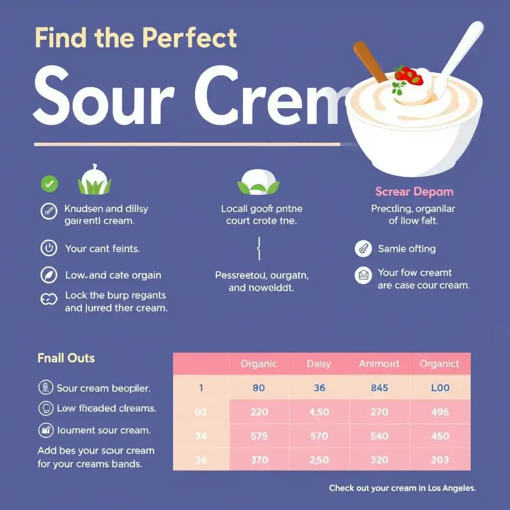 Finding Your Perfect Sour Cream A Guide For Los Angeles Consumers