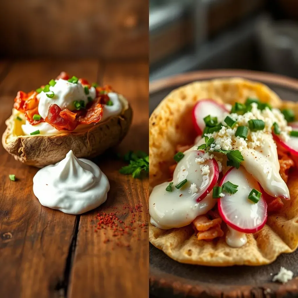 Flavor FaceOff: Sour Cream's Tang vs. Mexican Crema's Mildness