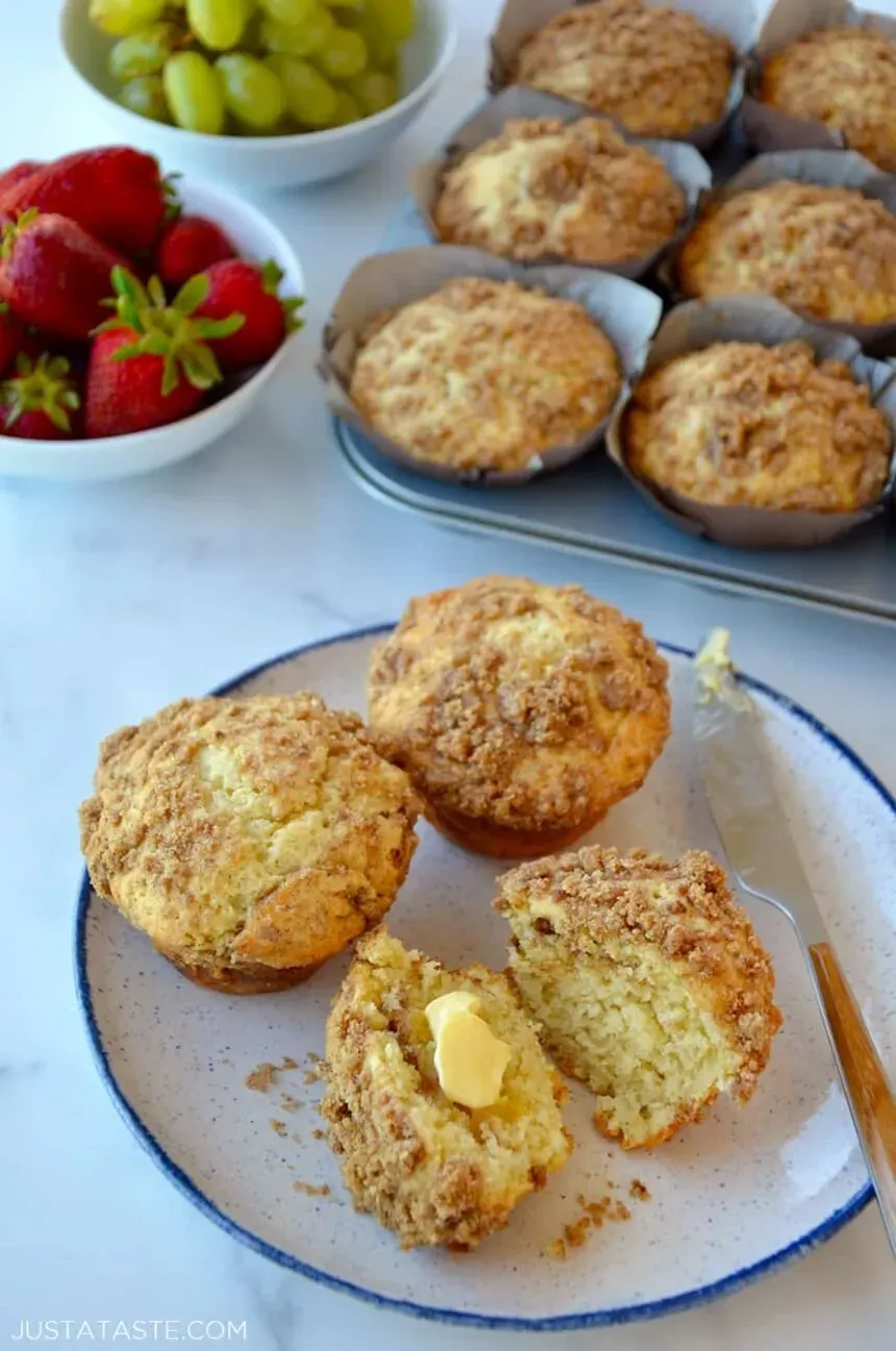 Gather Your Gear: What You Need for Sour Cream Coffee Cake Muffins with Streusel