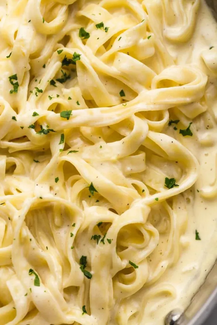 Gathering Ingredients for Sour Cream Alfredo