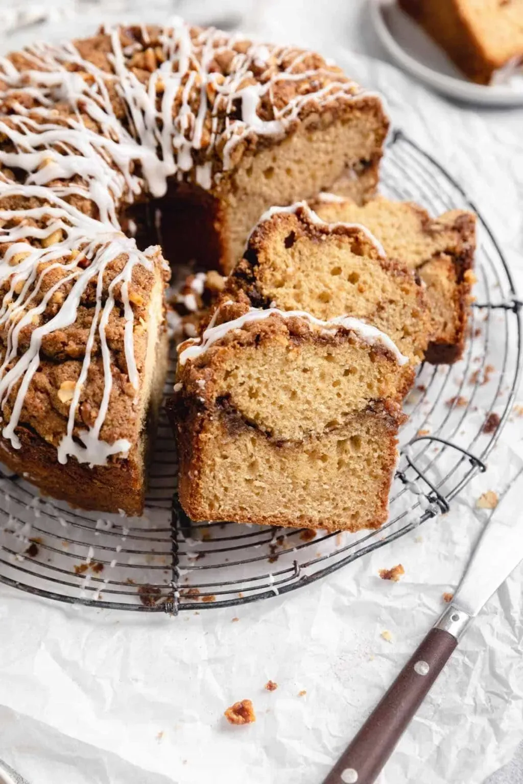 Gathering Ingredients for Your Small Batch Sour Cream Coffee Cake