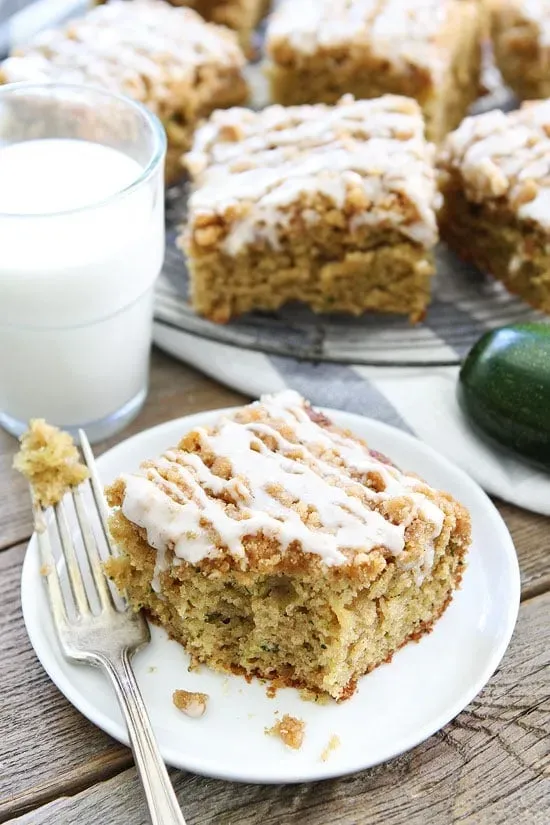 Gathering Ingredients for Your Zucchini Coffee Cake Sour Cream Recipe