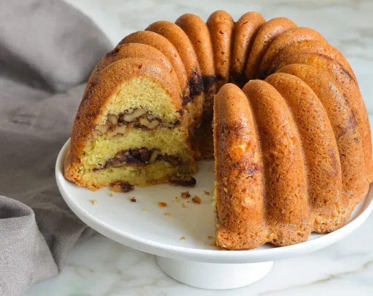 Gathering Ingredients: Making Cinnamon Coffee Cake with Yellow Cake Mix