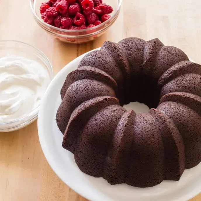 Getting Started: Ingredients for Your Chocolate Bundt Cake with Coffee and Sour Cream