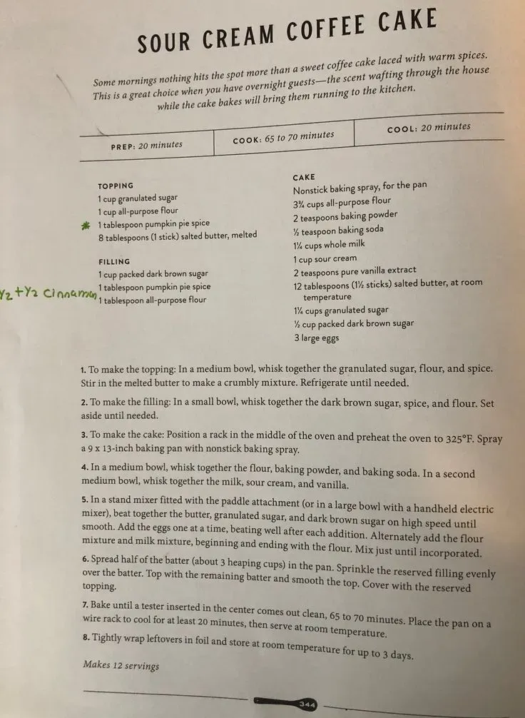 Getting Started: Why This Joanna Gaines Coffee Cake?