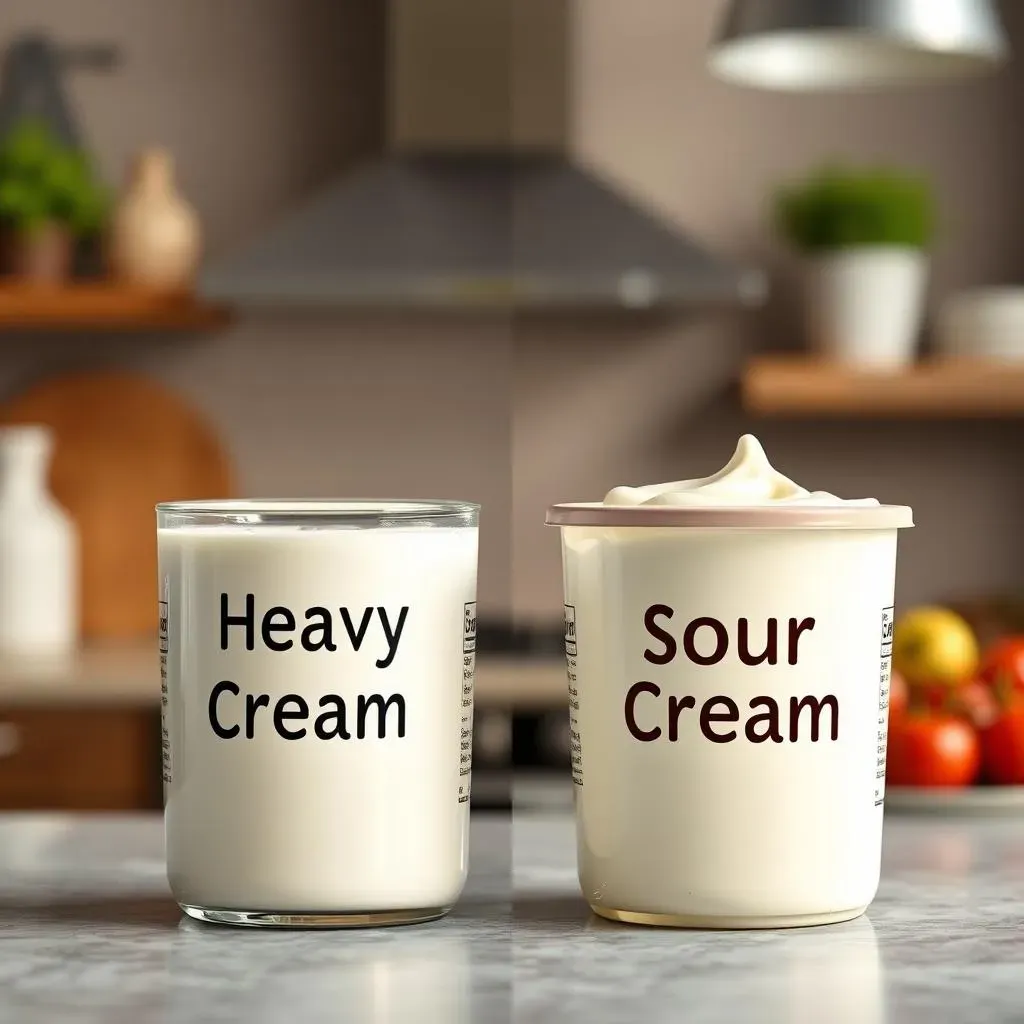 Heavy Cream and Sour Cream: Understanding the Differences